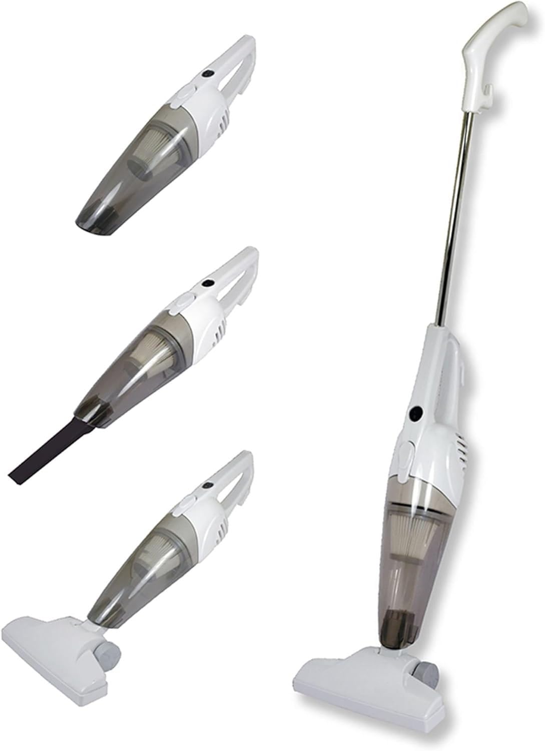 2-in-1 Upright and Handheld Bagless Stick Vacuum with Crevice Tool and Upholstery Brush I31892