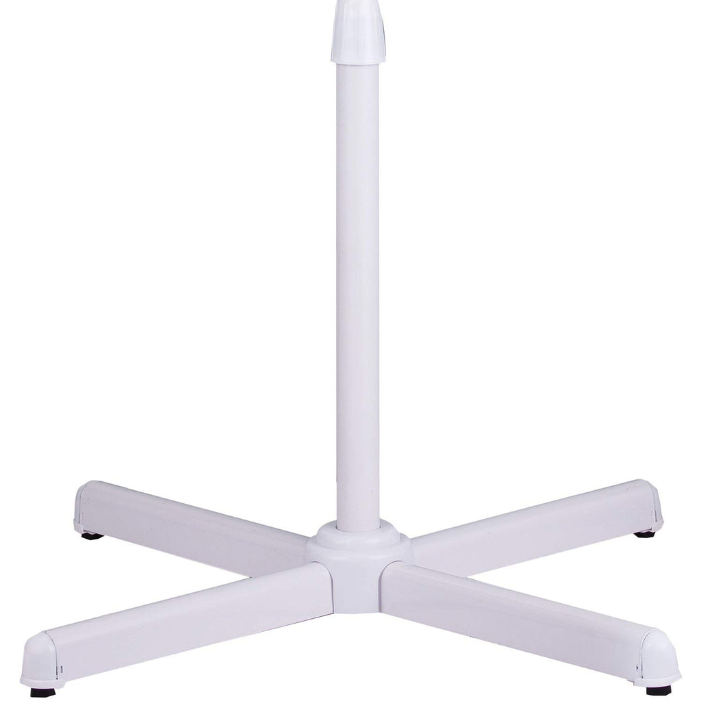 White 16-inch 3-Speed Oscillating Stand Fan N208