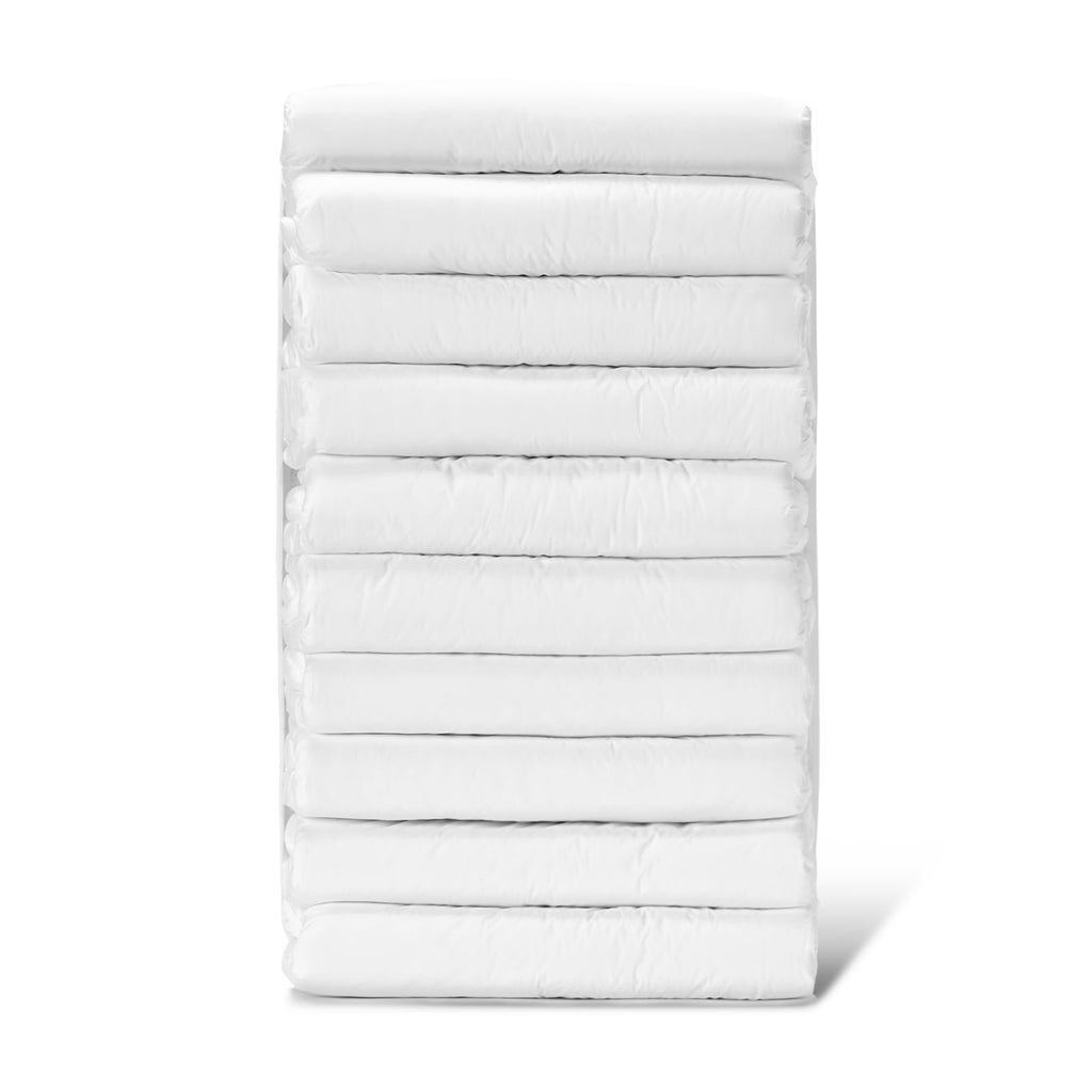 Adjustable Adult Diaper 10 Pieces White Medium W62630