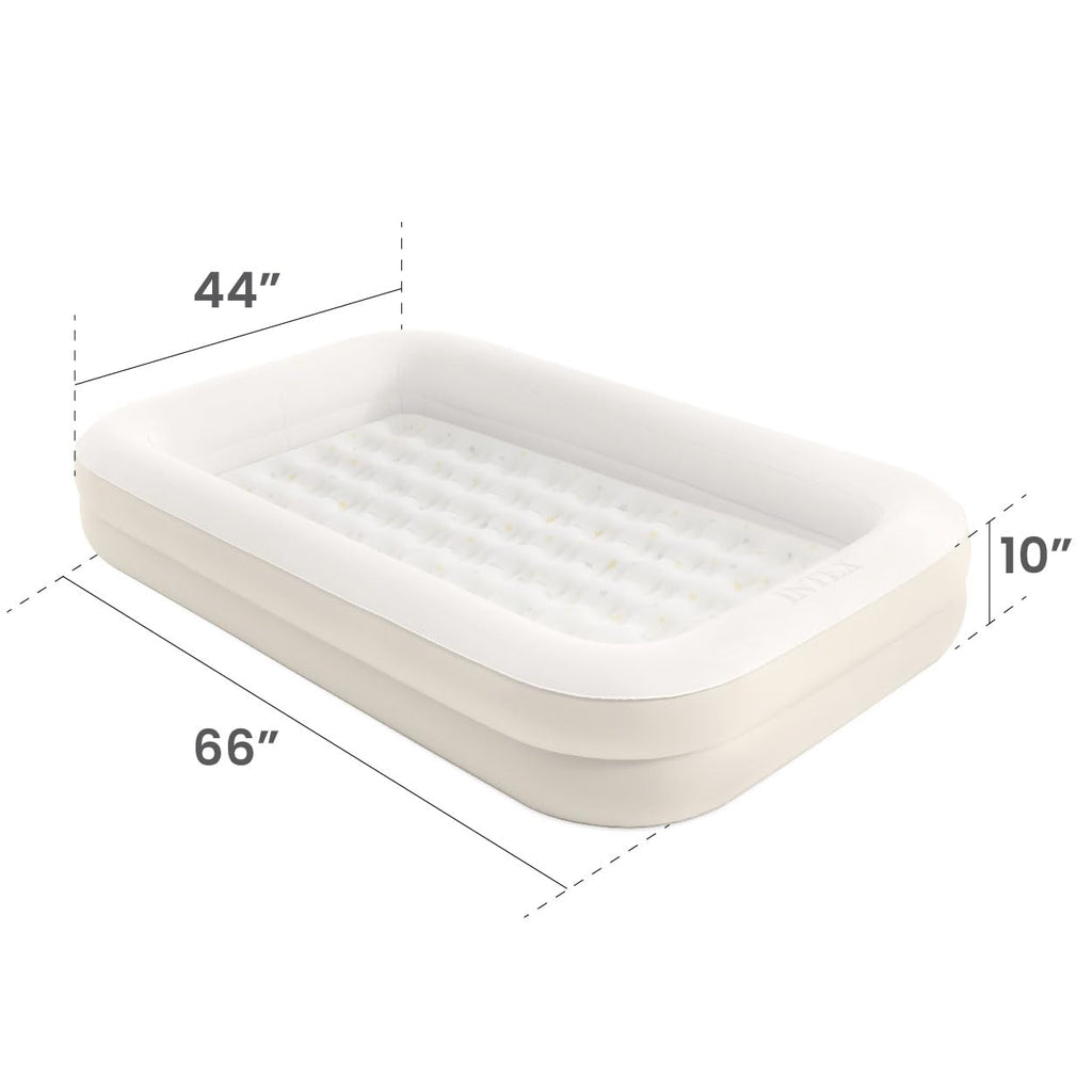 Inflatable Travel Bed Set with Hand Pump and Carry Bag R541682