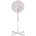 White 16-inch 3-Speed Oscillating Stand Fan N208