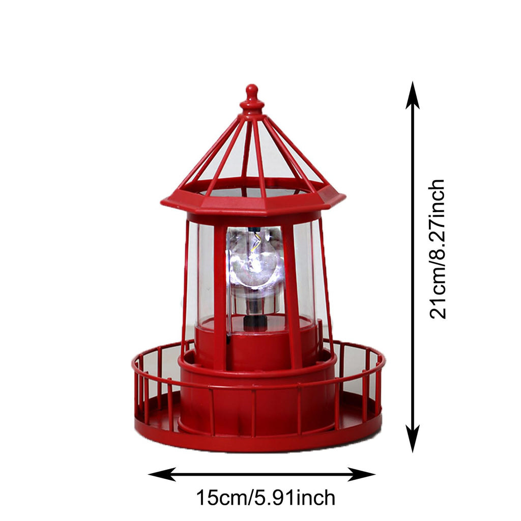 Solar Powered Lighthouse P5703