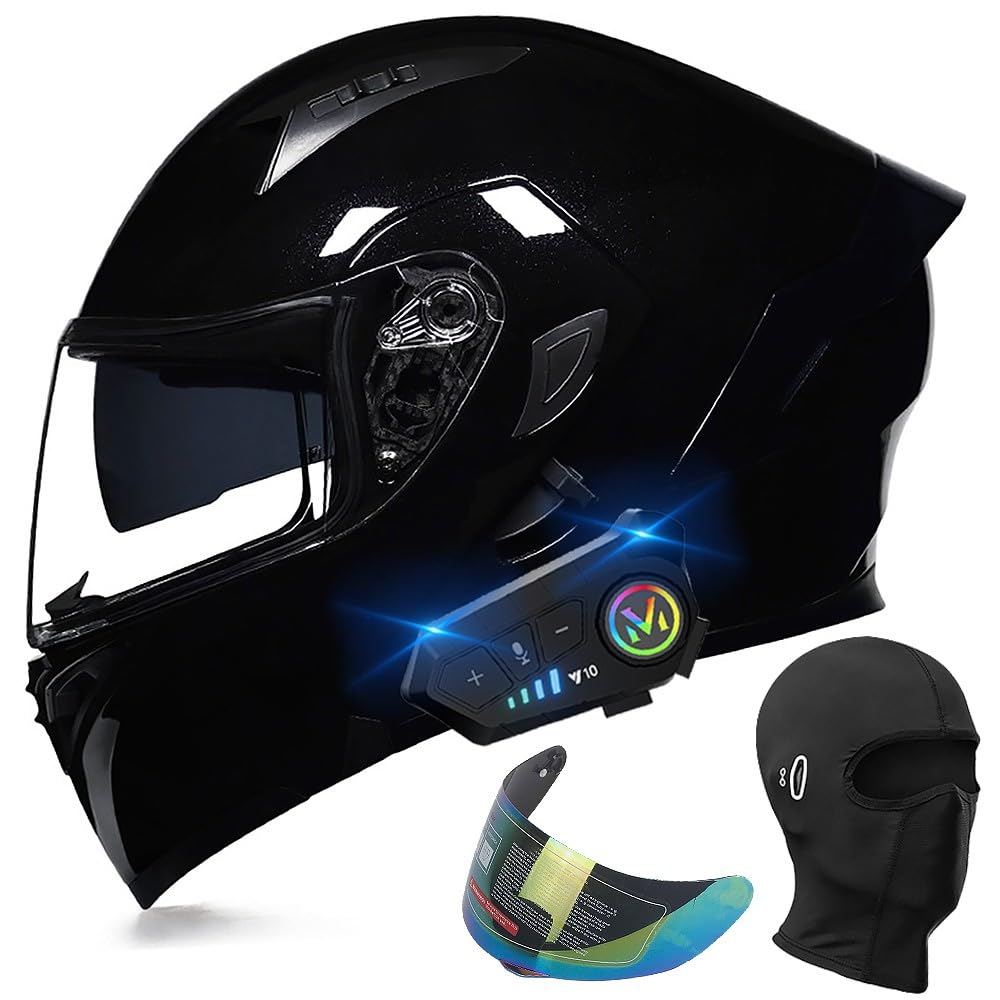 DOT Approved Flip Up Full Face Modular Motorcycle Helmet M4322