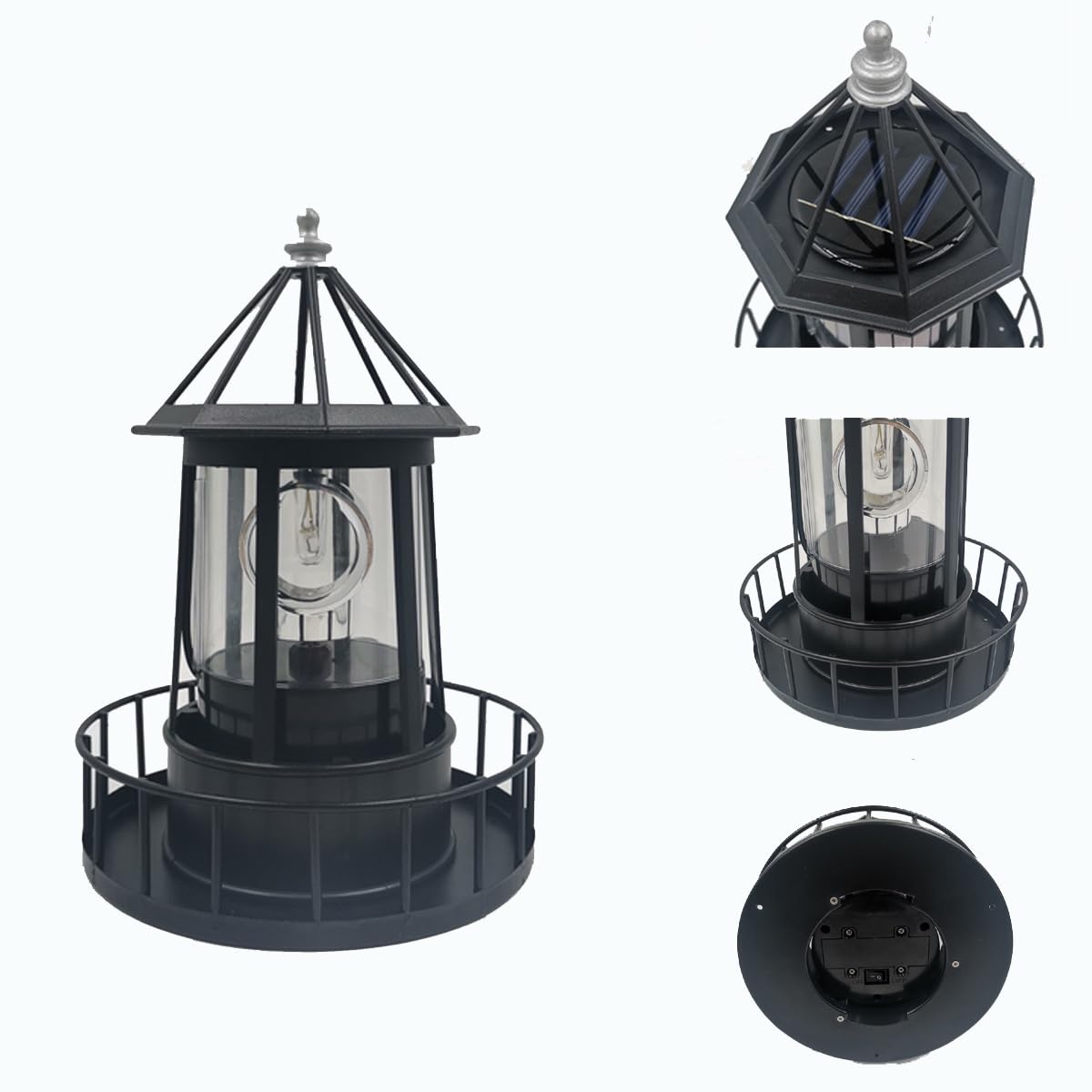 Solar Powered Lighthouse P5703