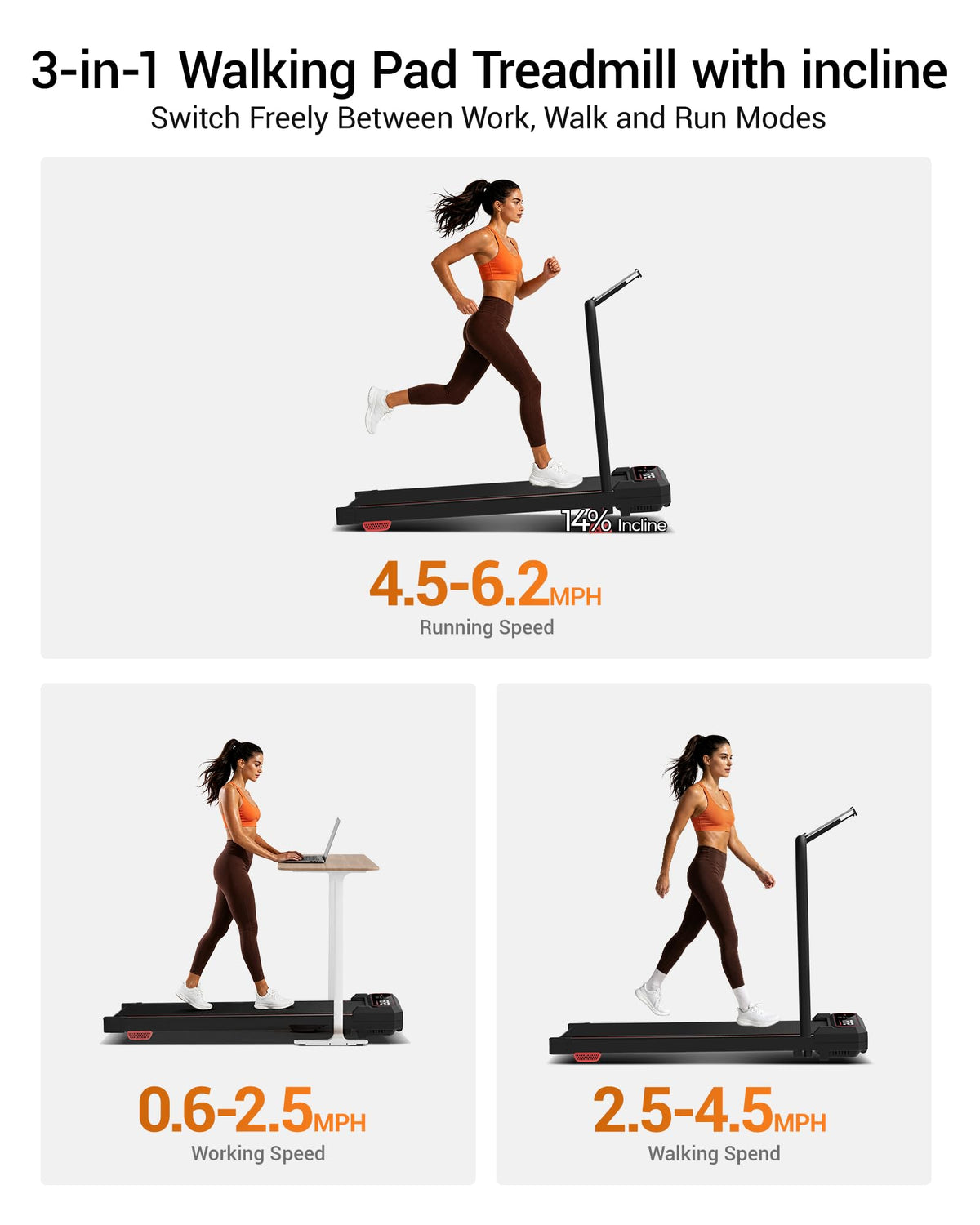Walking Pad with Vibration Plate K220