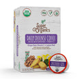 Organic Dark Roast Coffee K Cups with Superfoods and Probiotics, 10ct Single Serve Cups B304