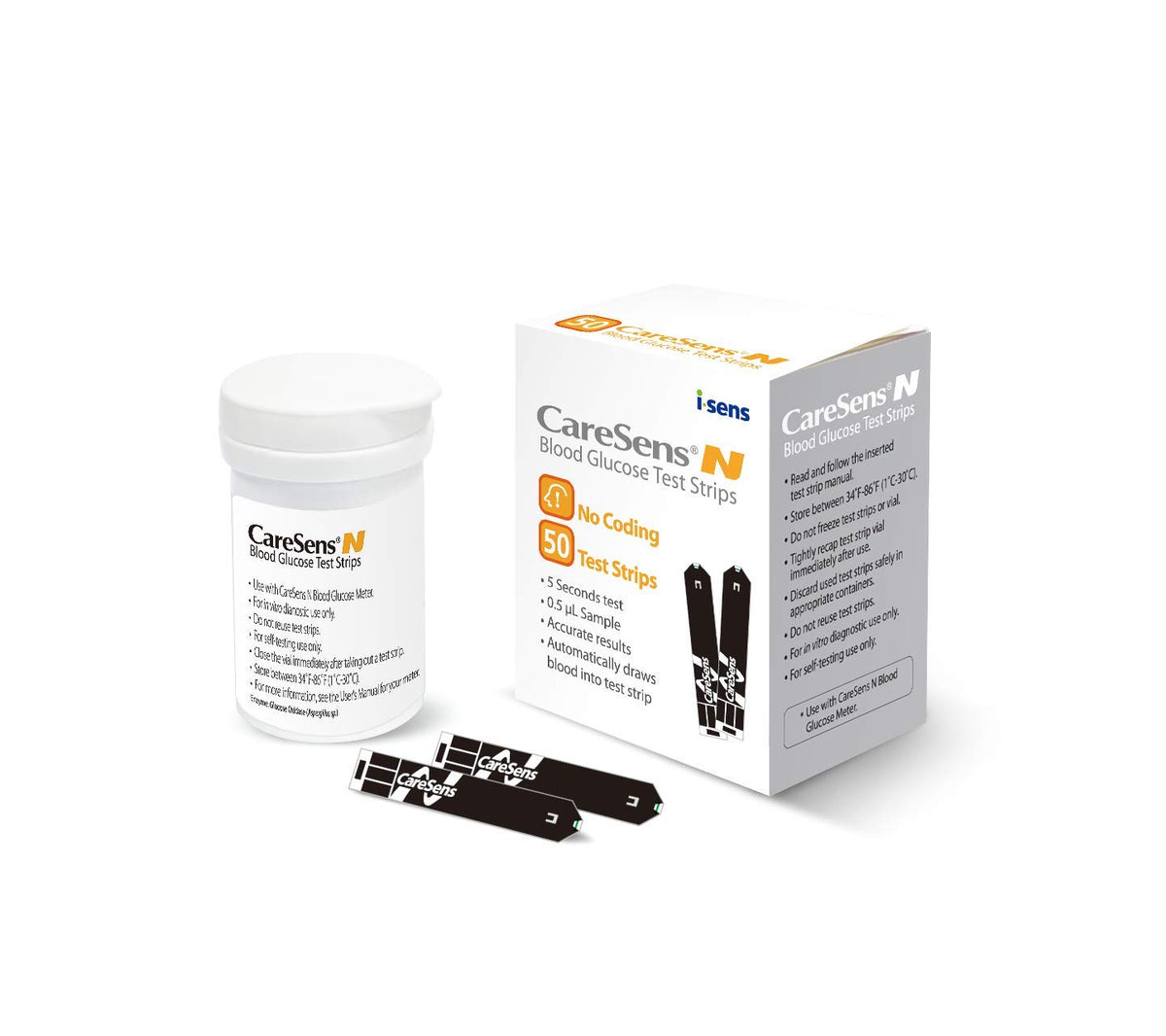 Blood Glucose Test Strips 50 ct A289
