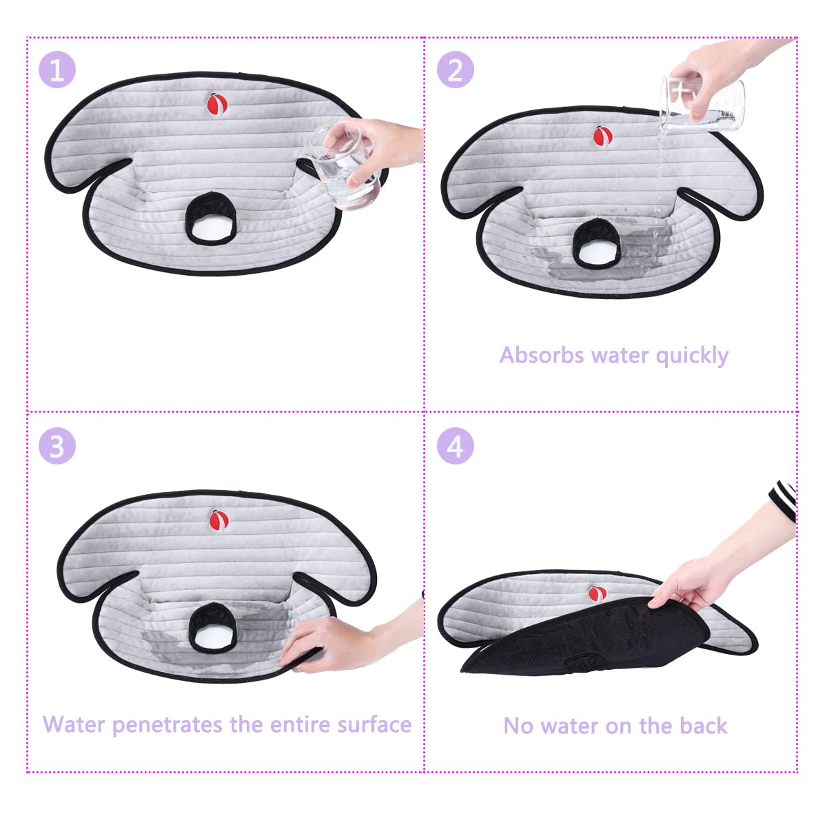 Waterproof Potty Training Car Seat Protector Cover H3633