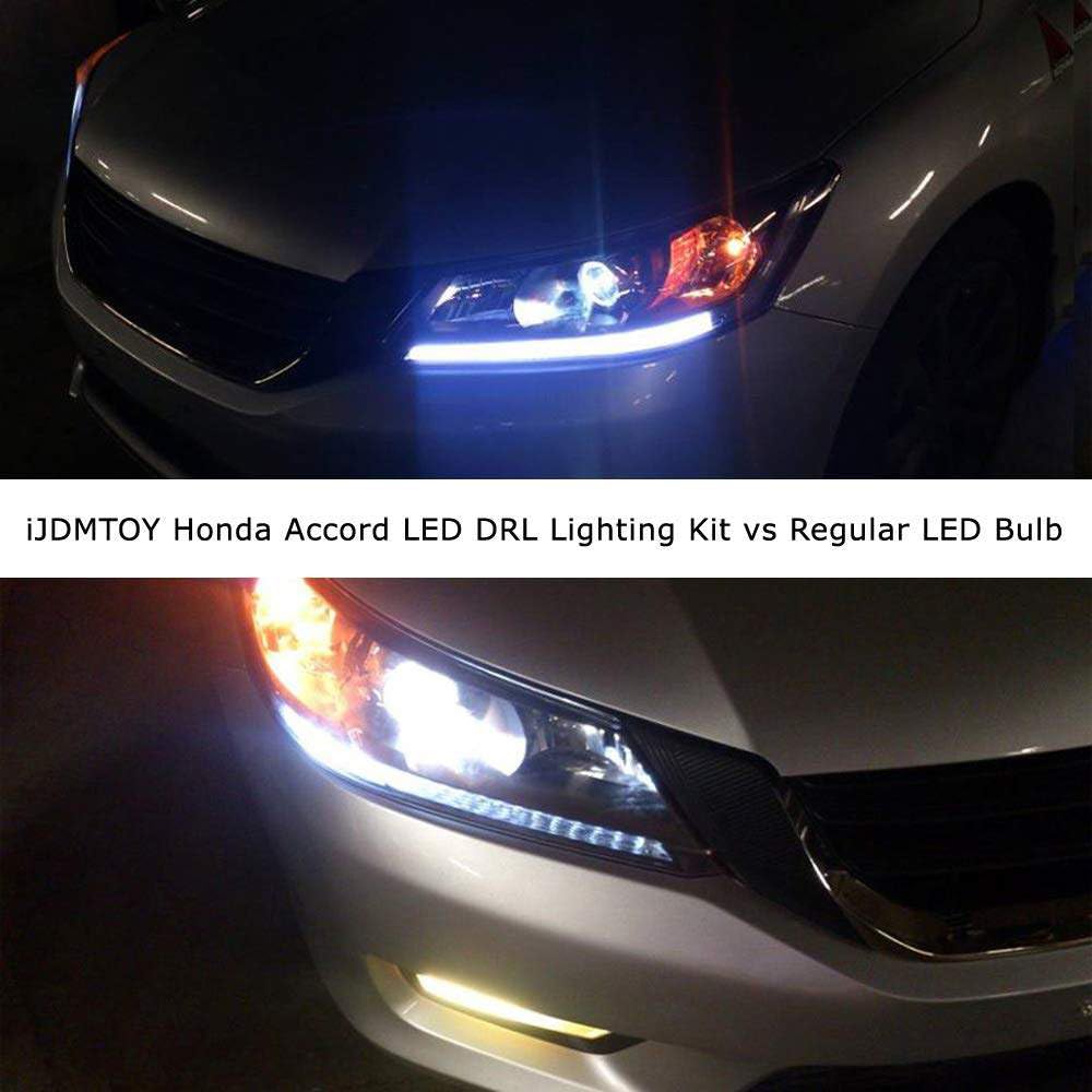 White LED Daytime Running Light Strip T846
