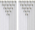 T8 Fluorescent Tube Light Bulb 25W 4100K Cool White G13 Pack of 30 Y710739