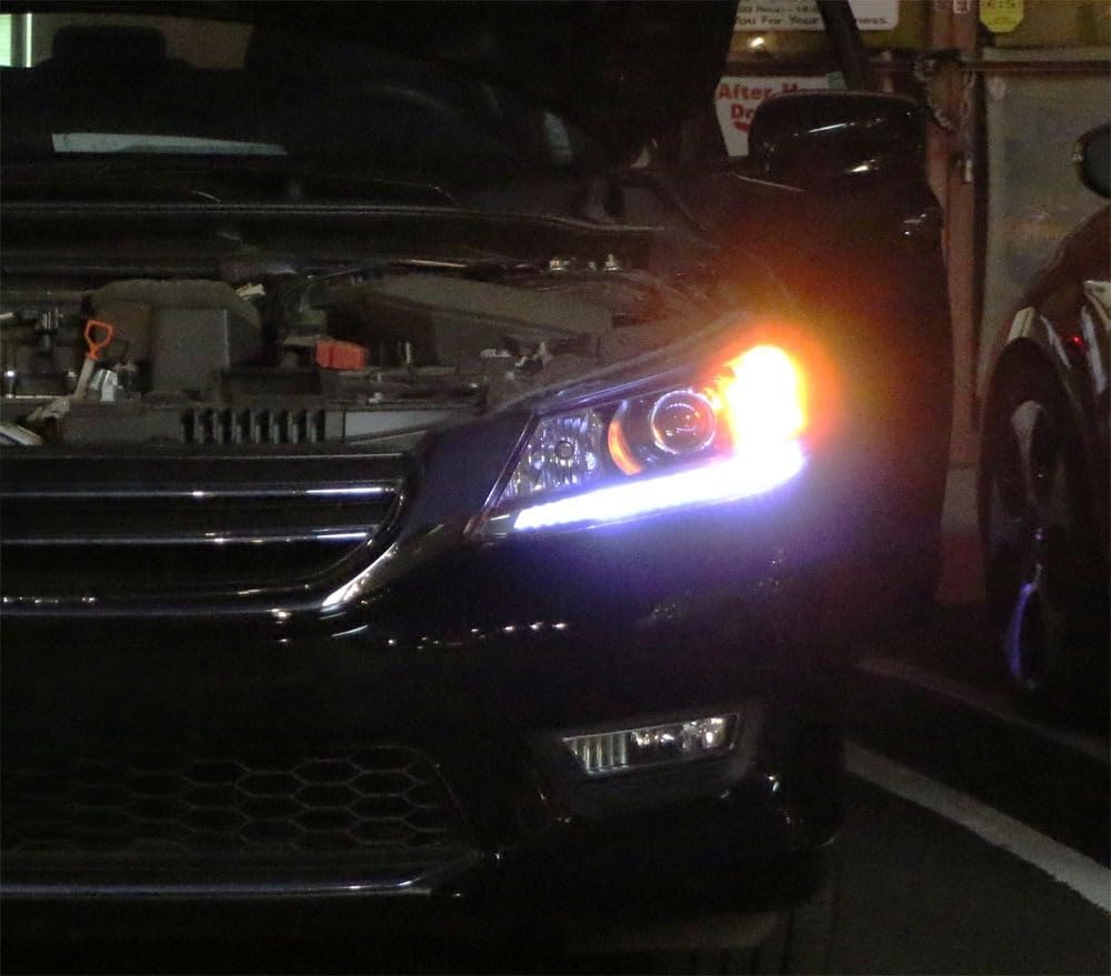 White LED Daytime Running Light Strip T846