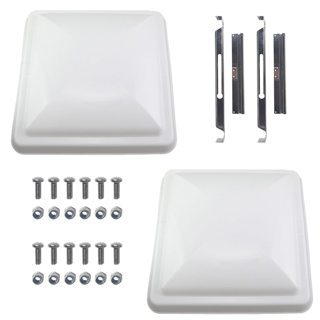 14"x14" RV Roof Vent Cover, 2-Pack Y5711