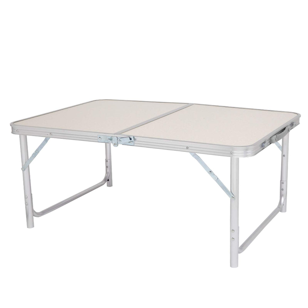 Folding Picnic Table 3FT Portable Camping Table White I8001