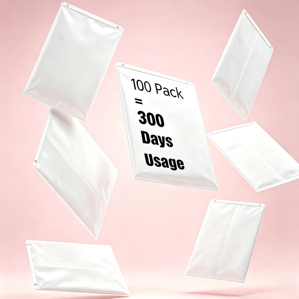 100 Pcs Cat Litter Box Liners N3321