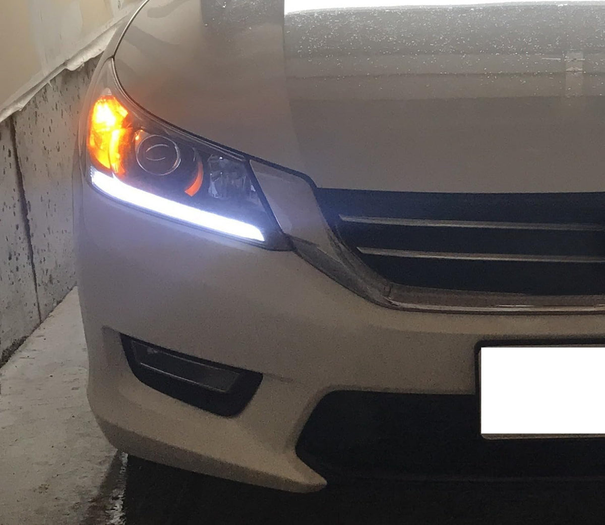 White LED Daytime Running Light Strip T846