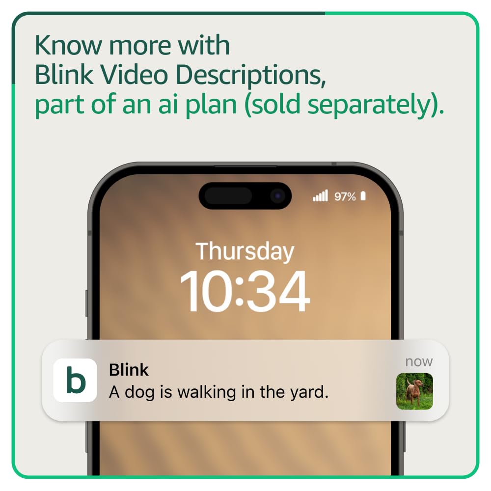 Black Video Doorbell G4564