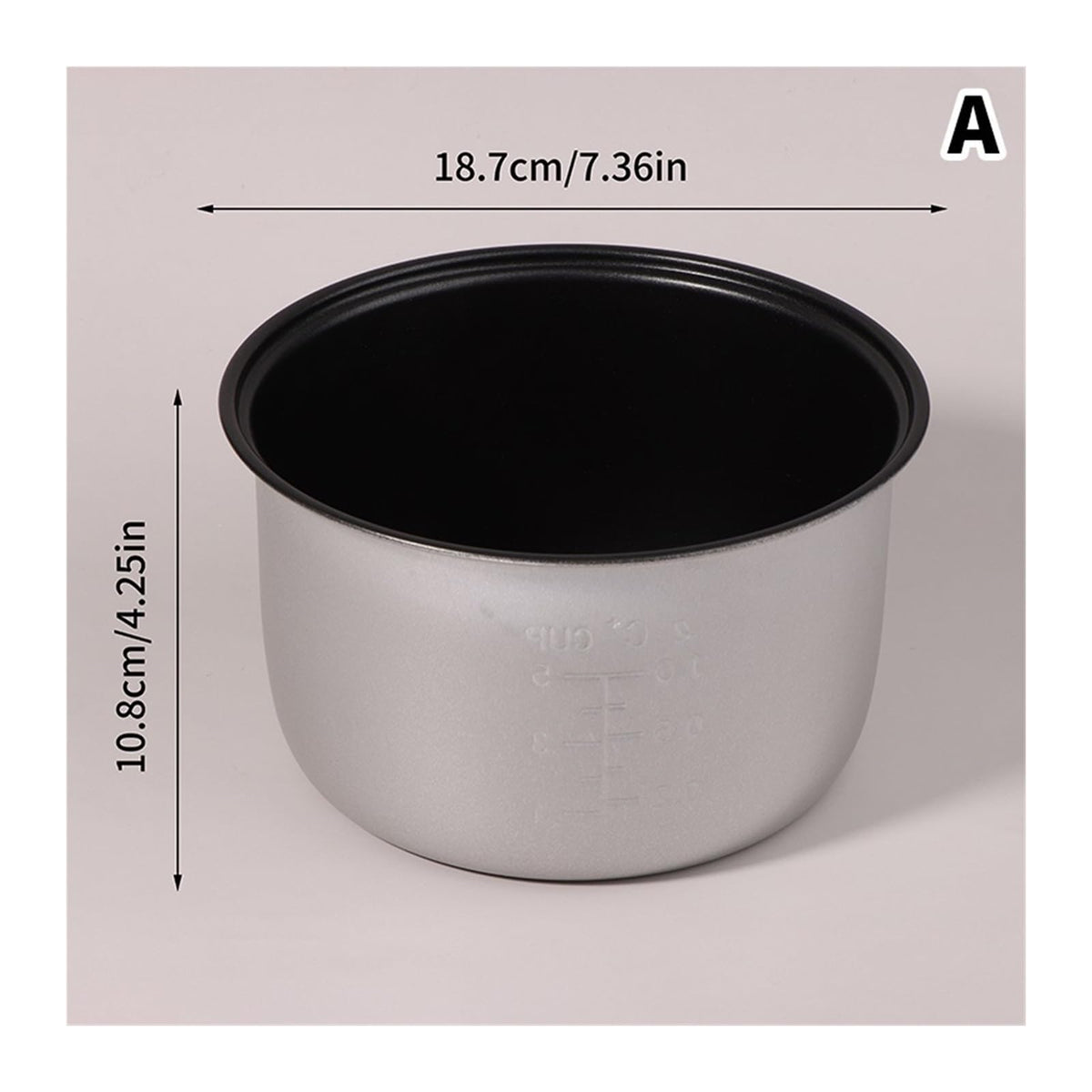2L/3L Non Stick Electric Rice Cooker Inner Pot P645