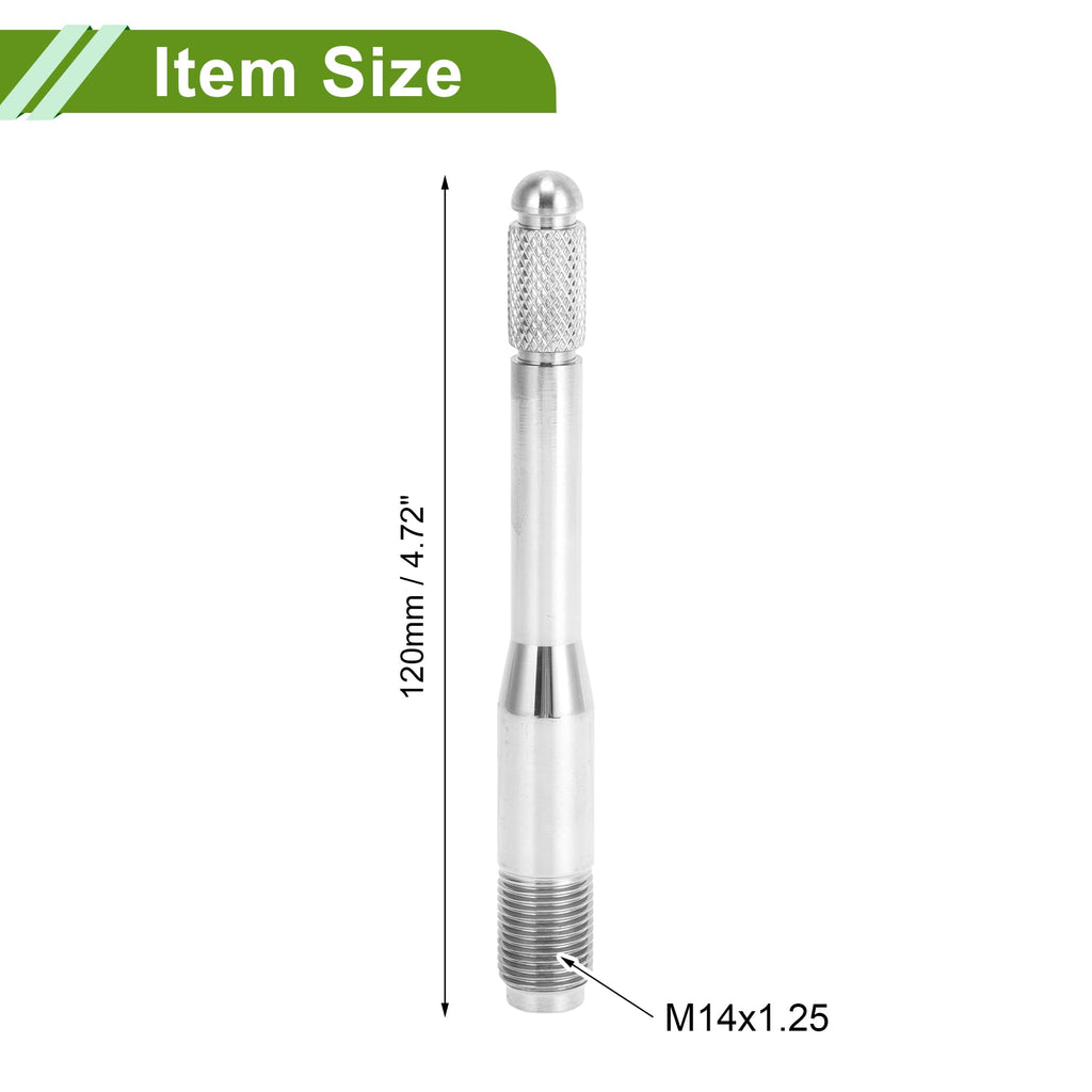 M14x1.25 120mm Stainless Steel Wheel Alignment Pin F591337