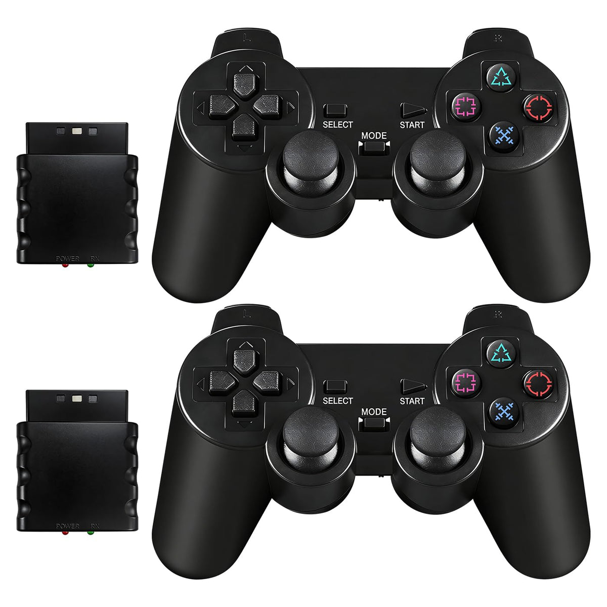 2 Pack 2.4GHz Wireless Controller T54373