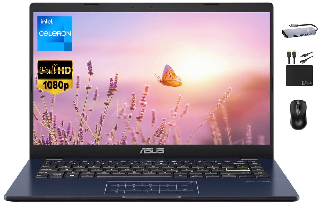 14'' FHD Dual-Core Intel Celeron N4500 4GB RAM 128GB Laptop B7677