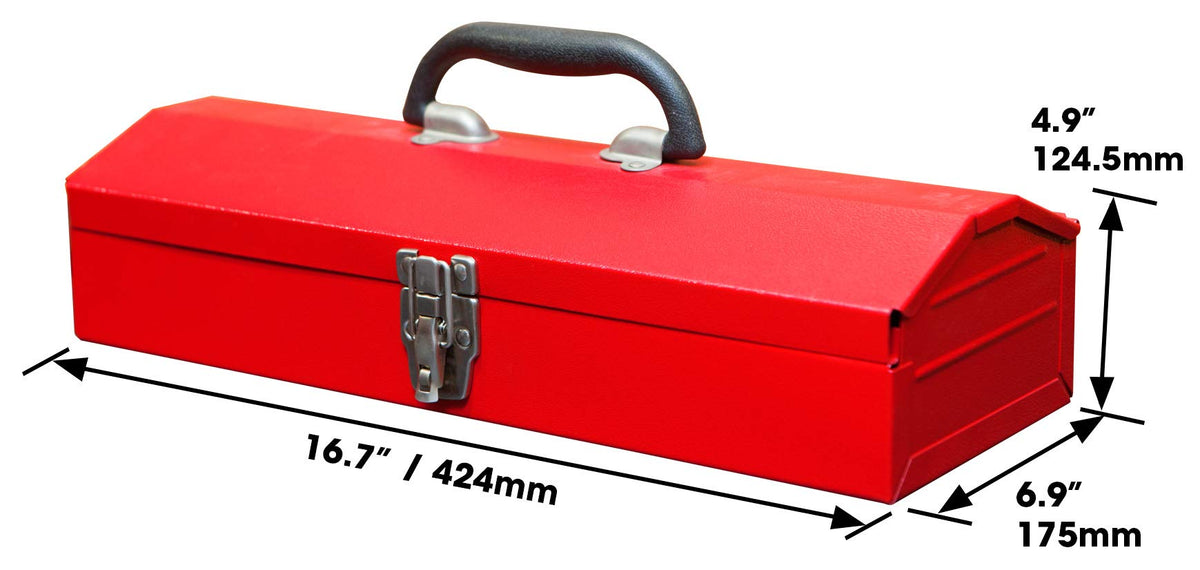 Metal Portable Steel Tool Box Organizer K6274
