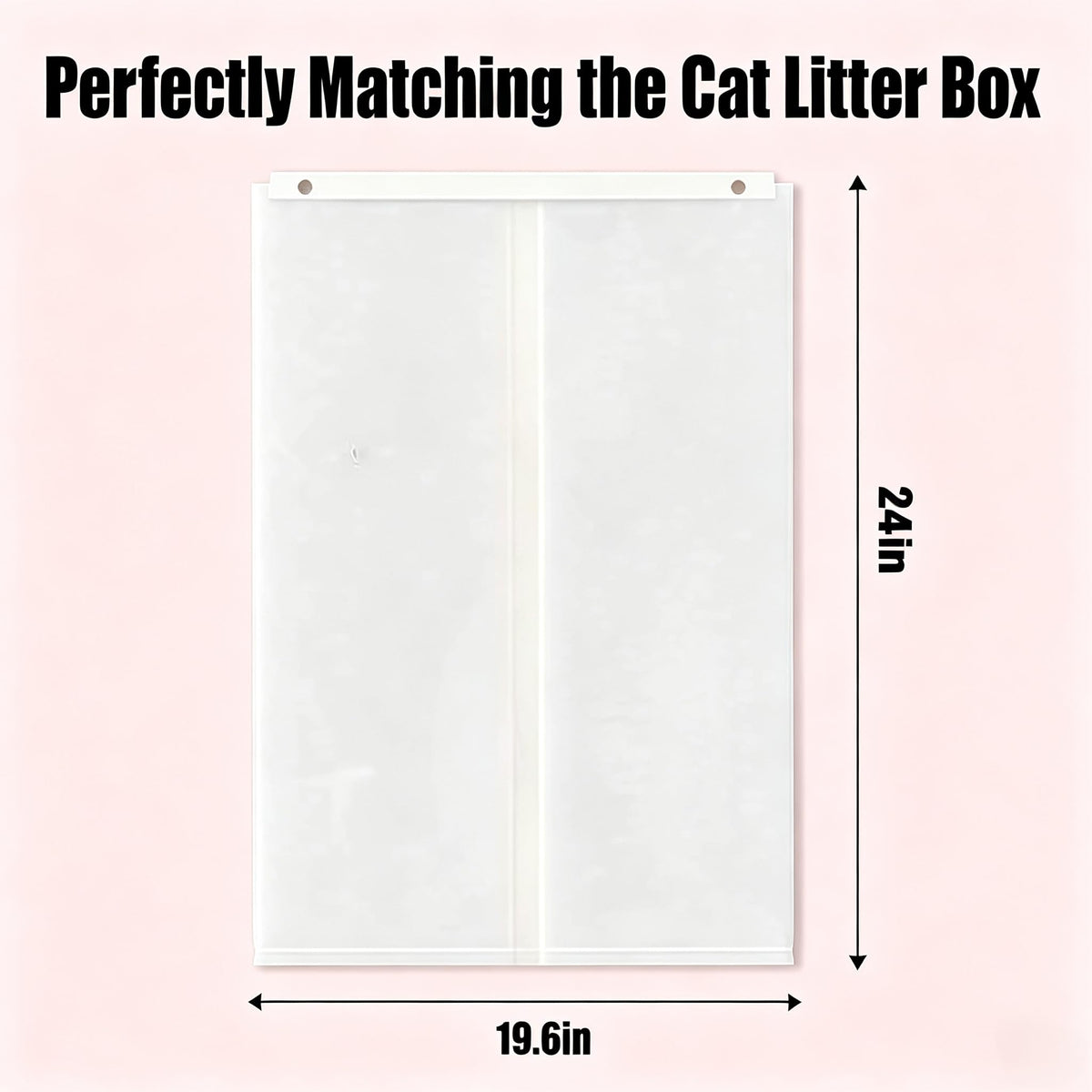 100 Pcs Cat Litter Box Liners N3321