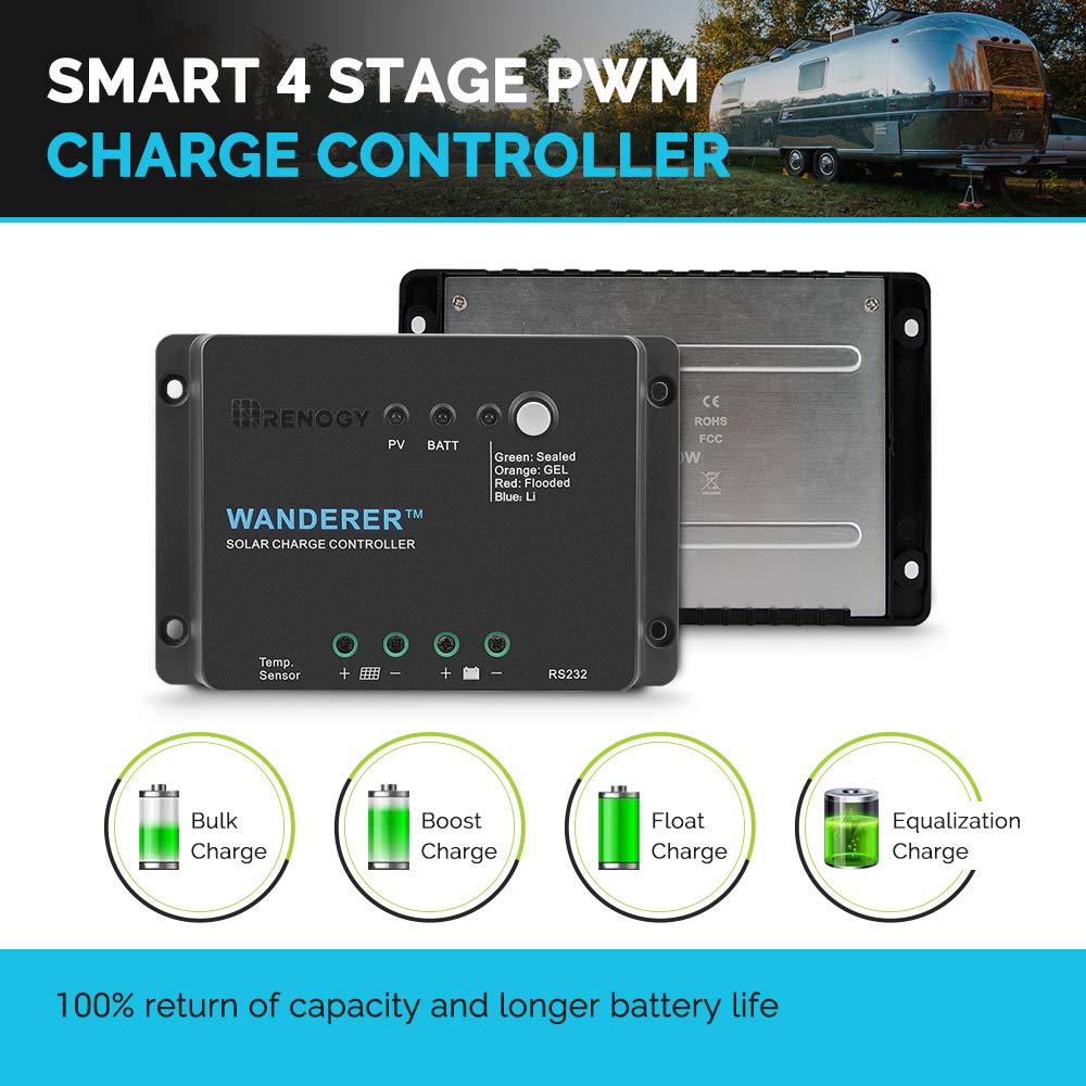 30A PWM Solar Charge Controller 12V U7508