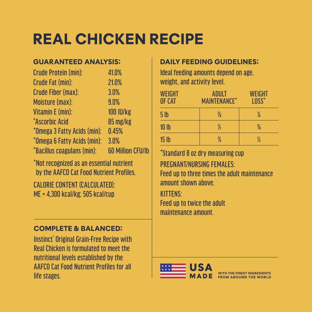 Chicken Dry Cat Food 5 lb. Bag D579022