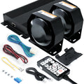 400W 12V 37 Tone Emergency Siren PA System with Microphone D690159