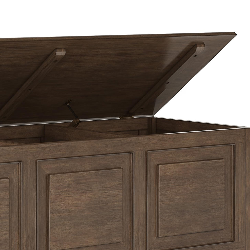 Solid Wood Trunk Bench J63025