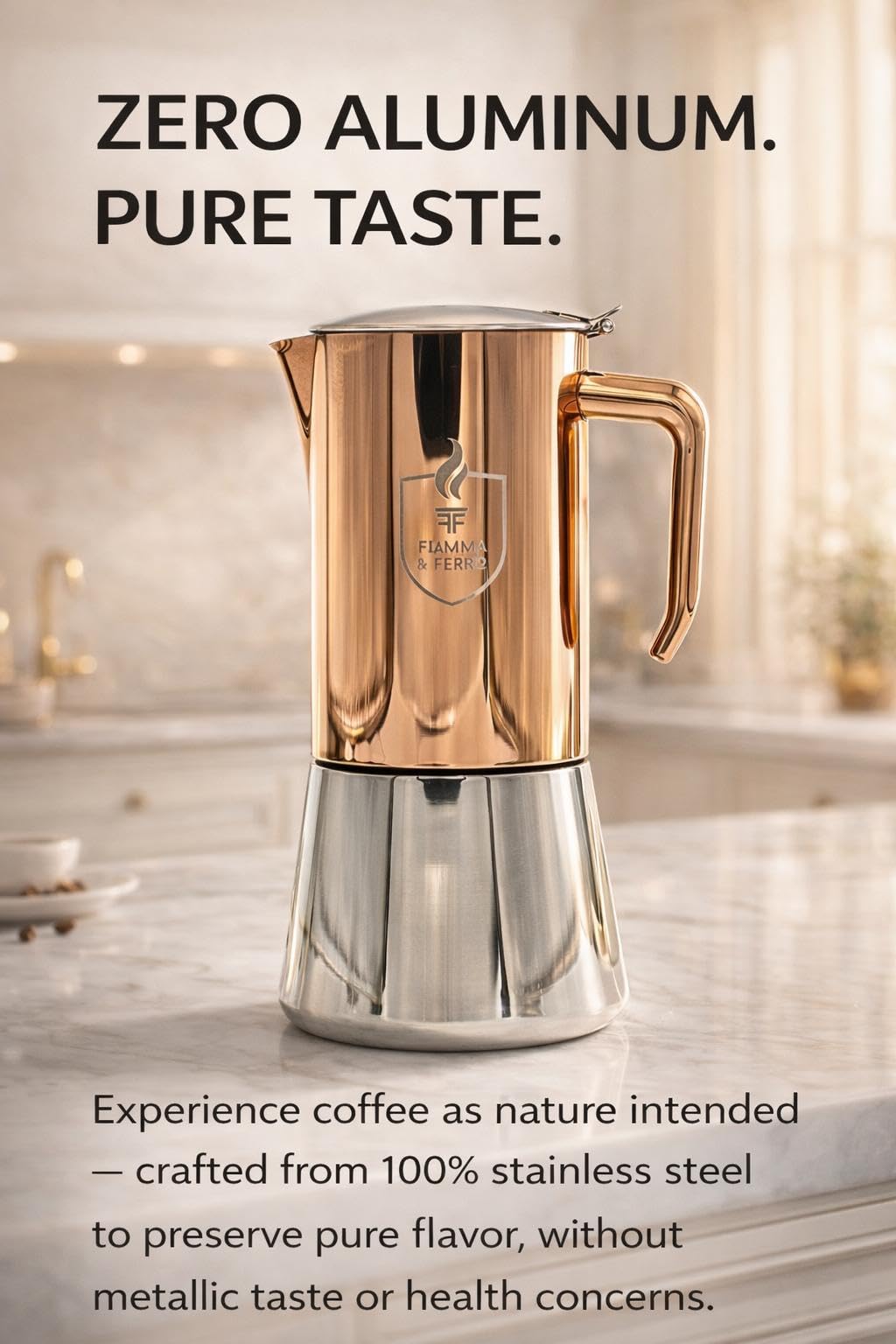 12-Cup Stainless Steel Moka Pot Q72165