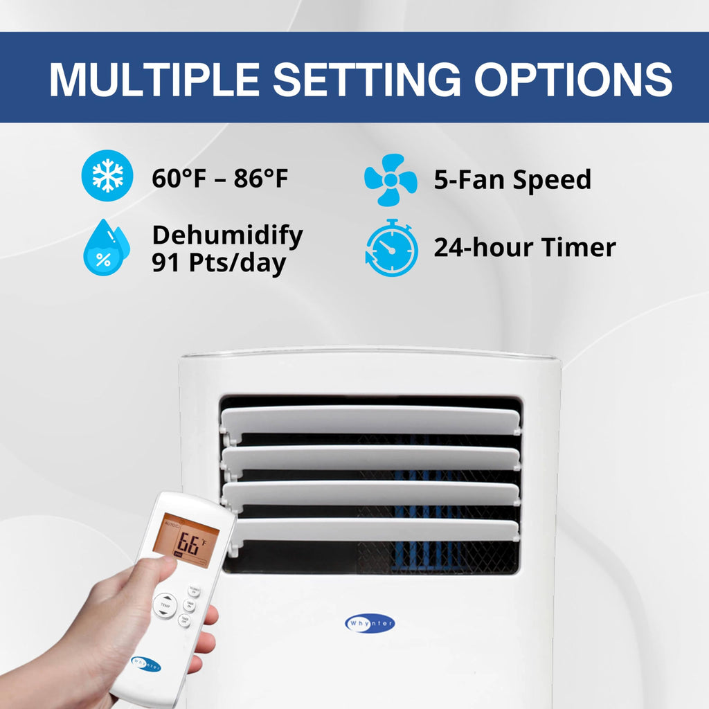 Portable Air Conditioner, 10,000 BTU B43896