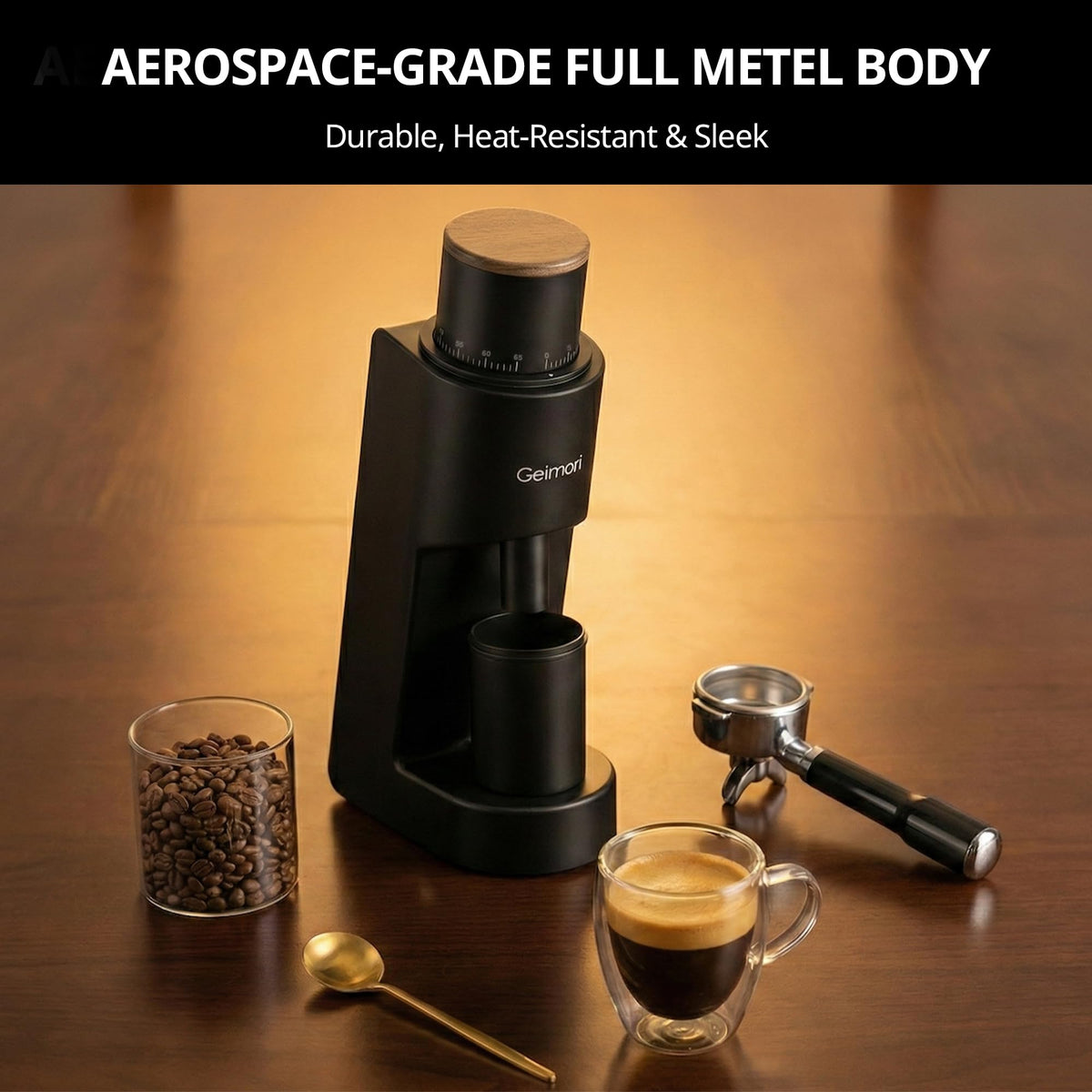 Coffee Grinder with Conical Burr C123163