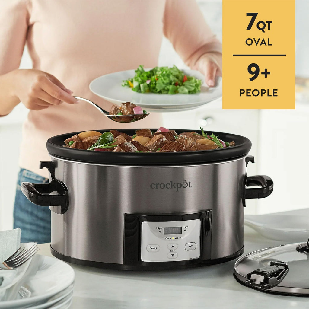 7-qt Nonstick Ceramic Slow Cooker I9053
