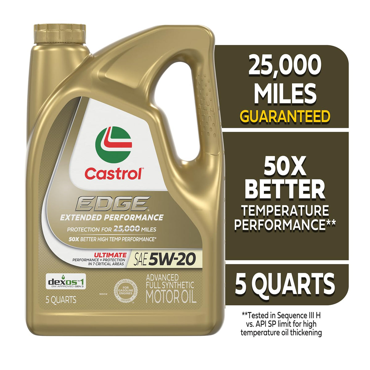 5W-20 Full Synthetic Motor Oil 5 Qt W61024