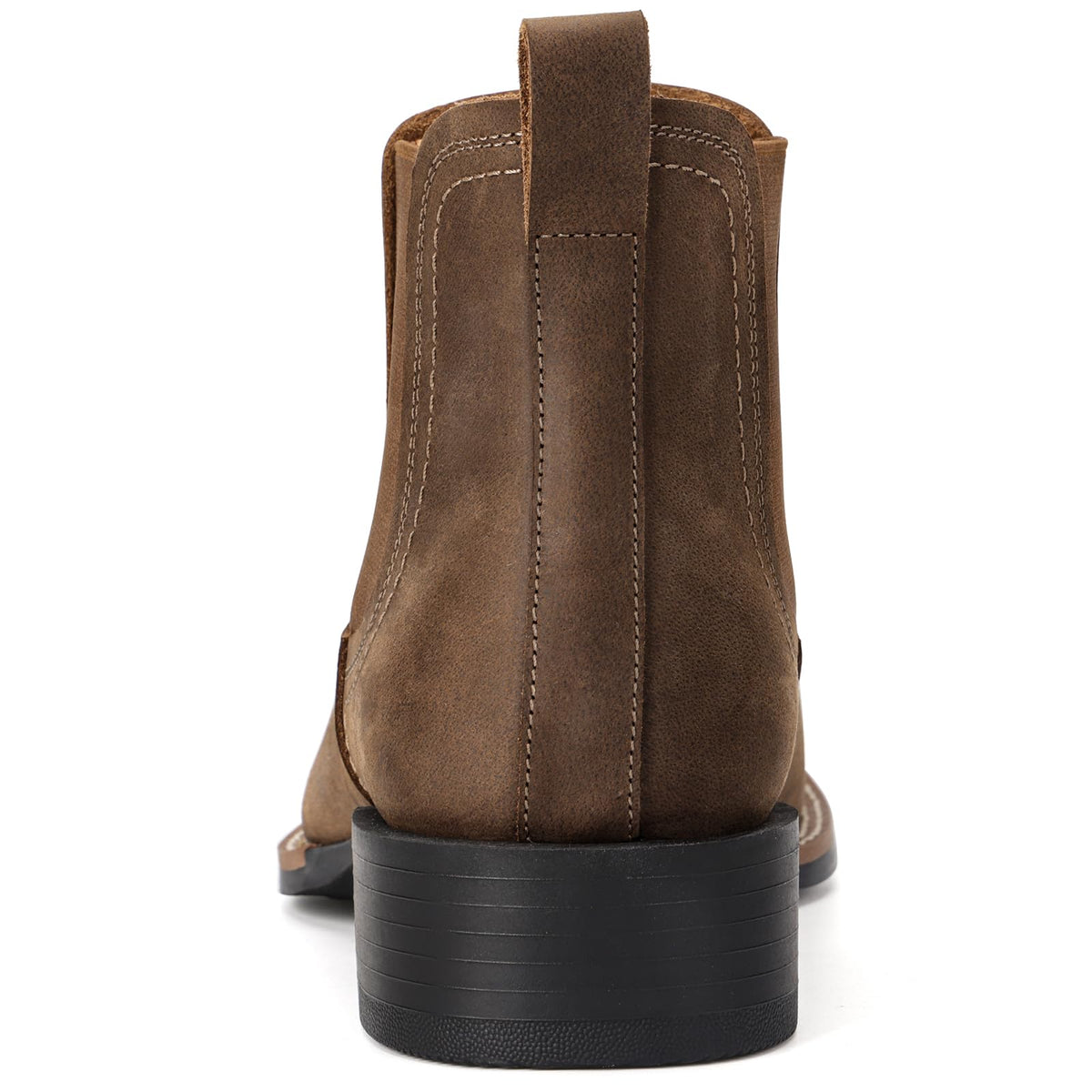 Western Cowboy Boots Square Toe Chelsea Ankle Boots M46341