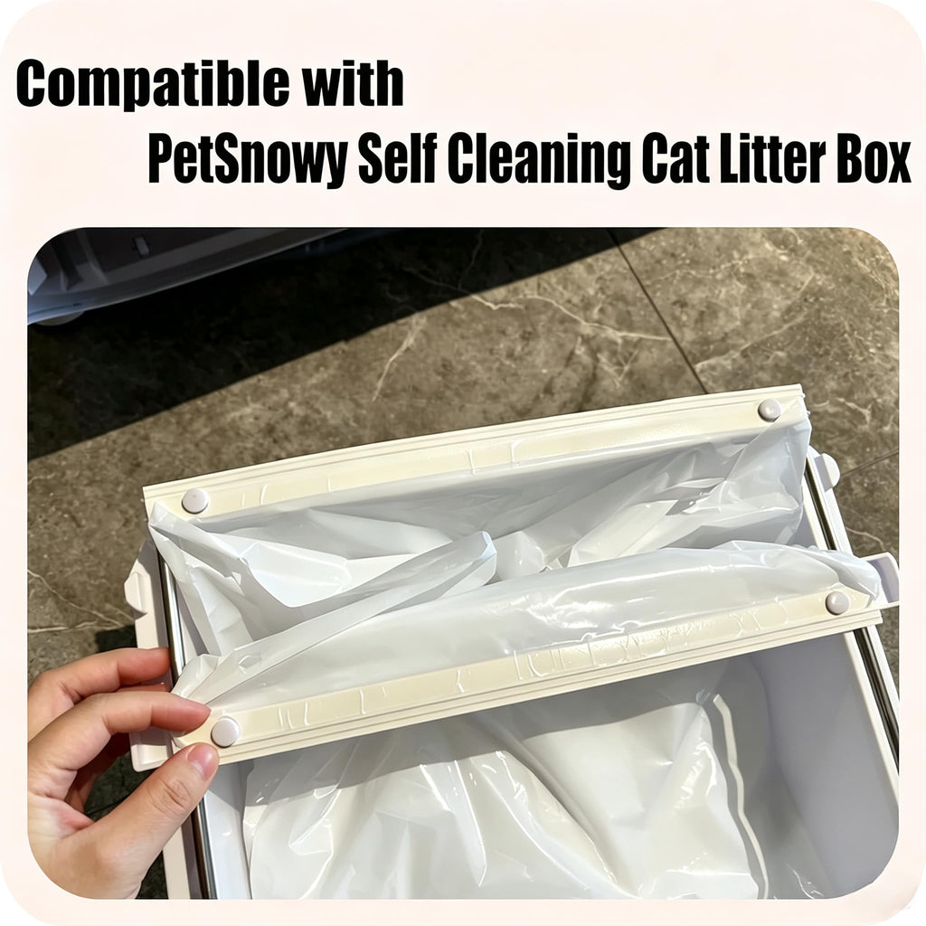 100 Pcs Cat Litter Box Liners N3321