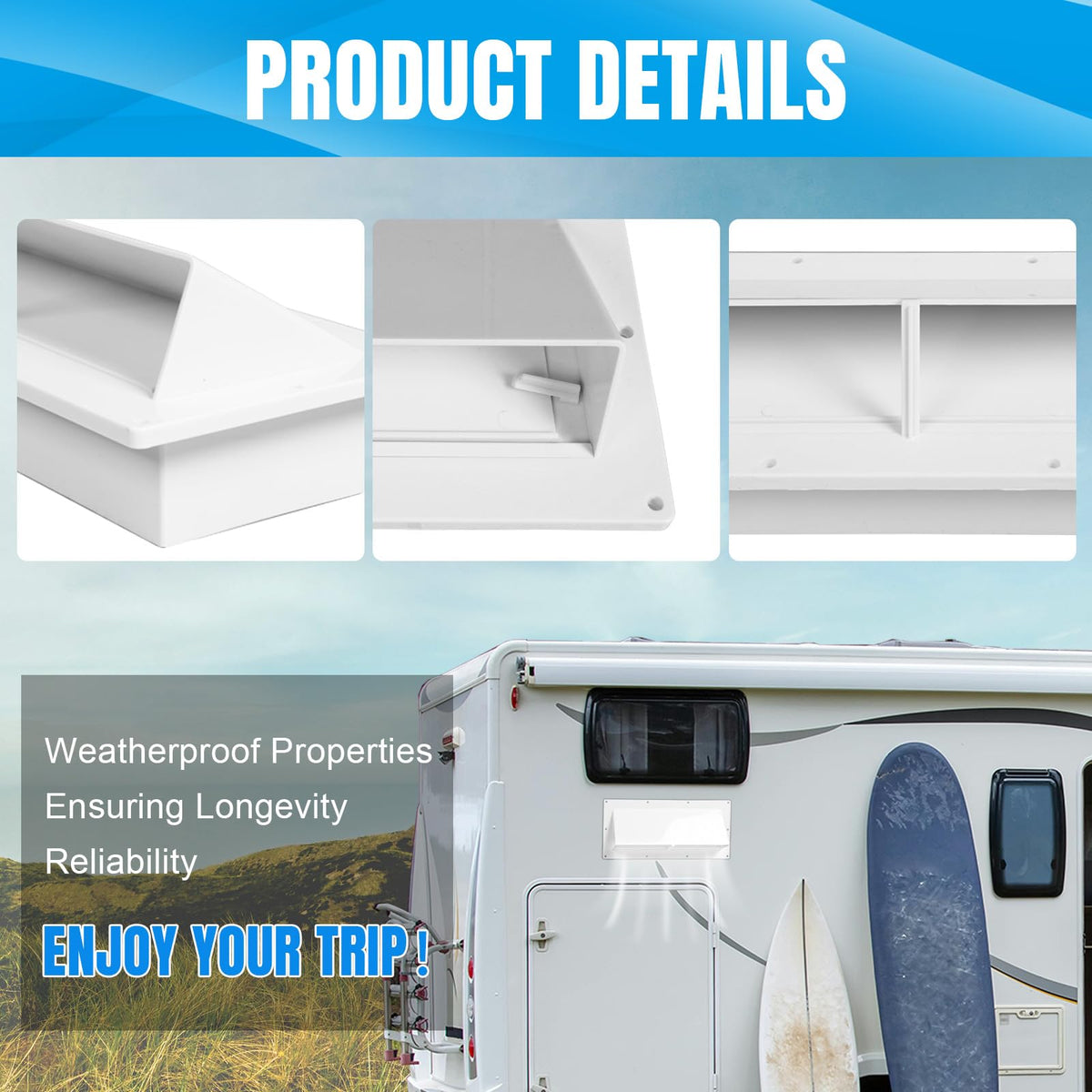RV Exhaust Vent Cover X665