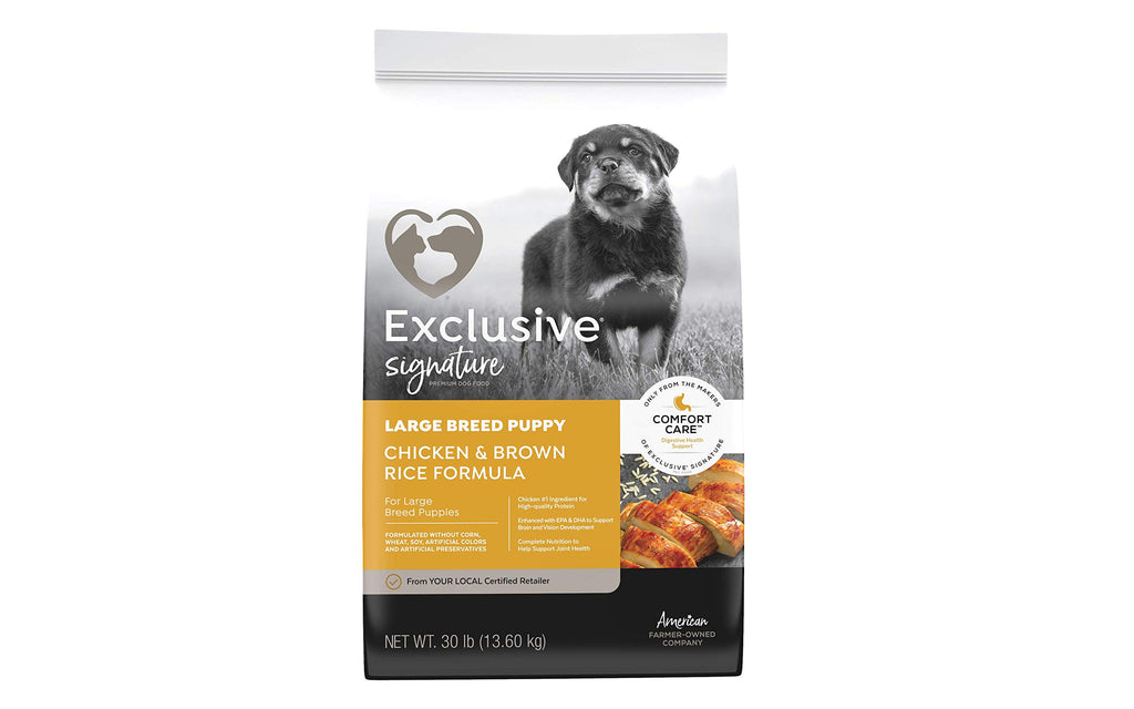 Large Breed Puppy Chicken Brown Rice Dog Food E478
