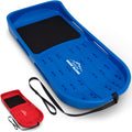 2 Person Snow Sled with Pull Strap and Padded Seat J9001