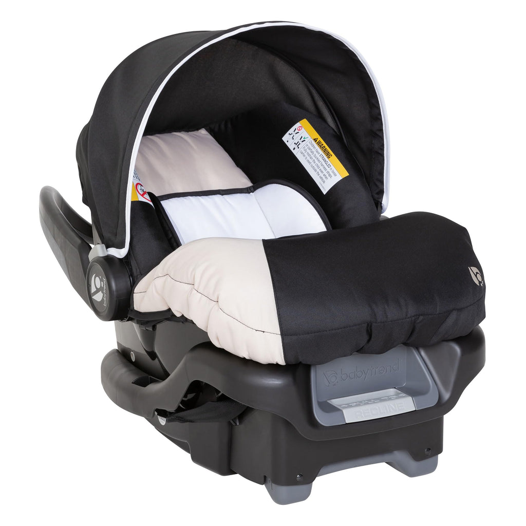 Khaki Infant Car Seat with Cover and Harness L4301