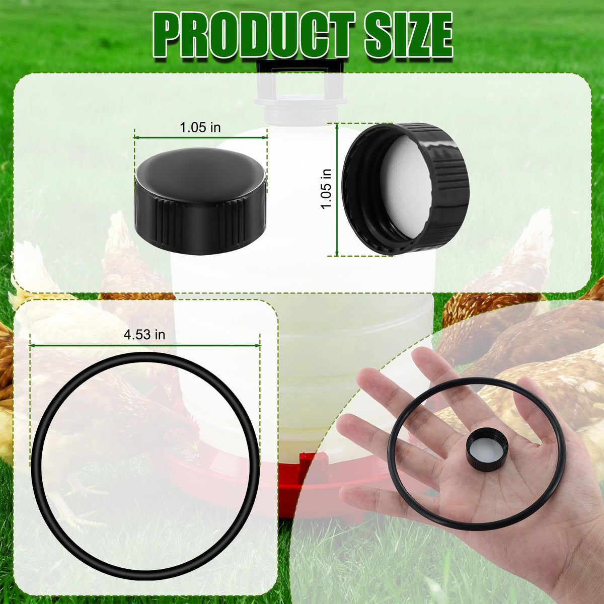 Poultry Waterer Replacement Parts Kit M673912