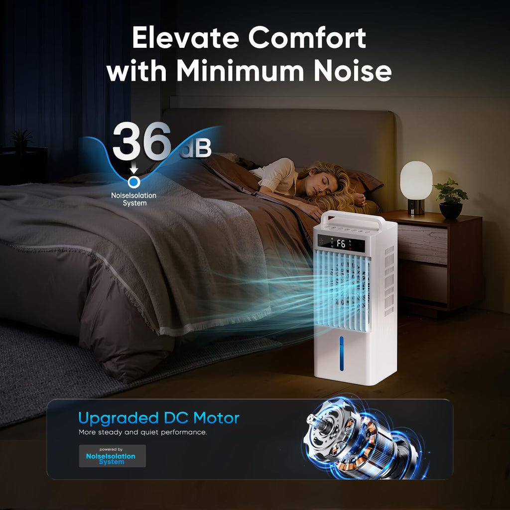 Portable 4-IN-1 Evaporative Air Cooler 3-Gal H929765