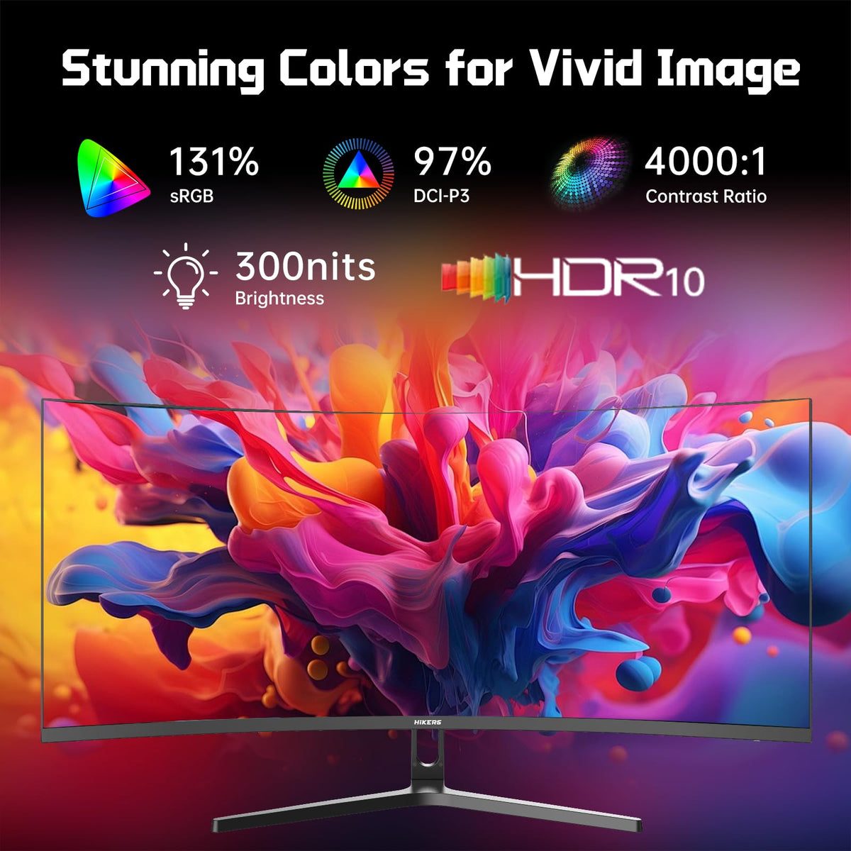 34 Inch Curved Gaming Monitor UWQHD 200Hz D882684