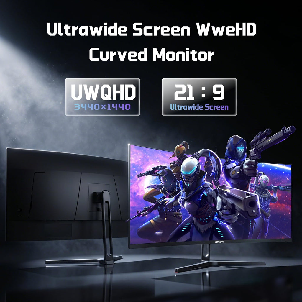 34 Inch Curved Gaming Monitor UWQHD 200Hz D882684