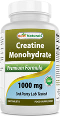 Creatine Monohydrate 1000 mg 240 Tablets I656