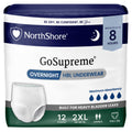 White 2XL 12 Count Underwear E55112