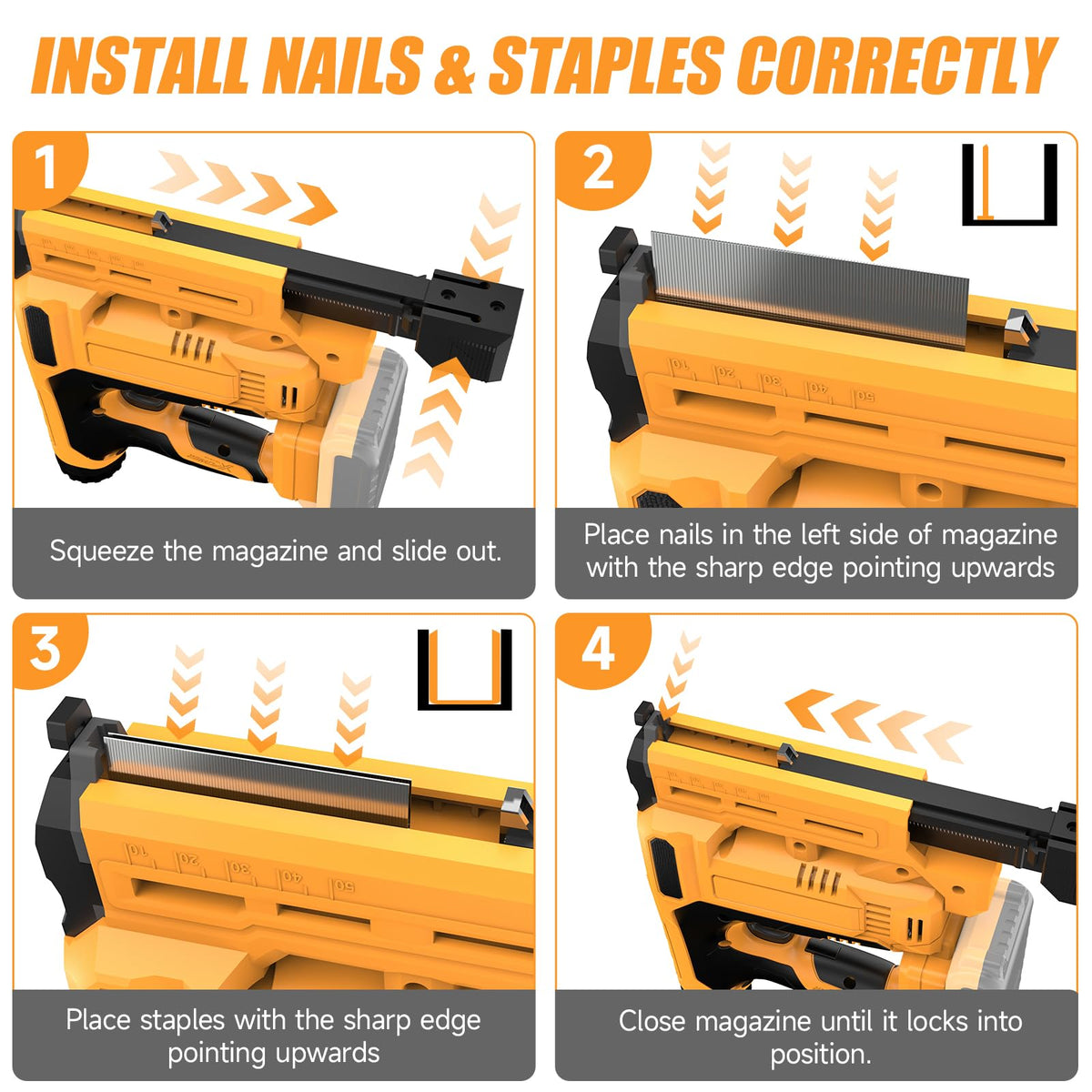 Cordless 2-in-1 18 Gauge Brad Nailer/Staple Gun V7960