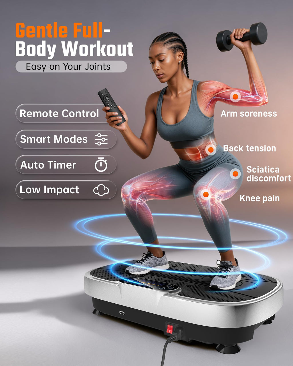 Vibration Plate Exercise Machine L114