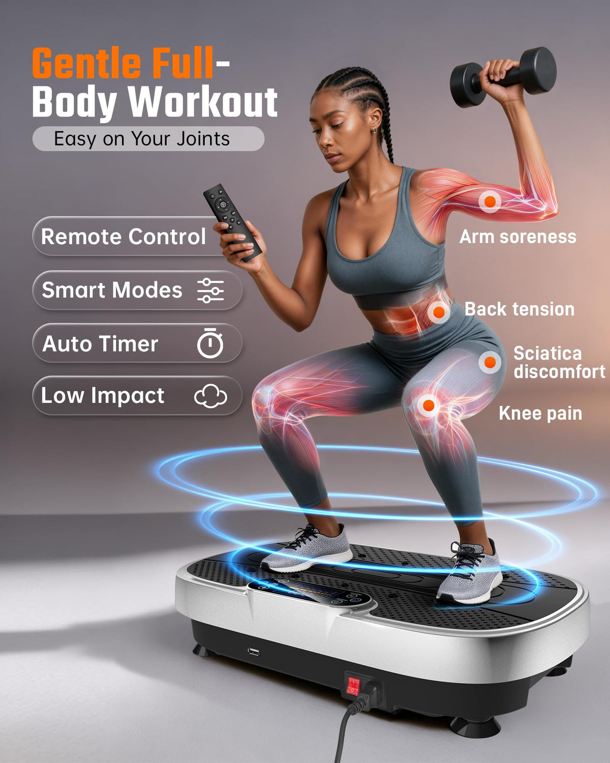 Vibration Plate Exercise Machine L114